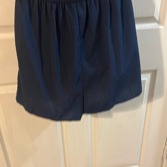 BeBop Navy Button-Up Romper - Picture 7 of 10